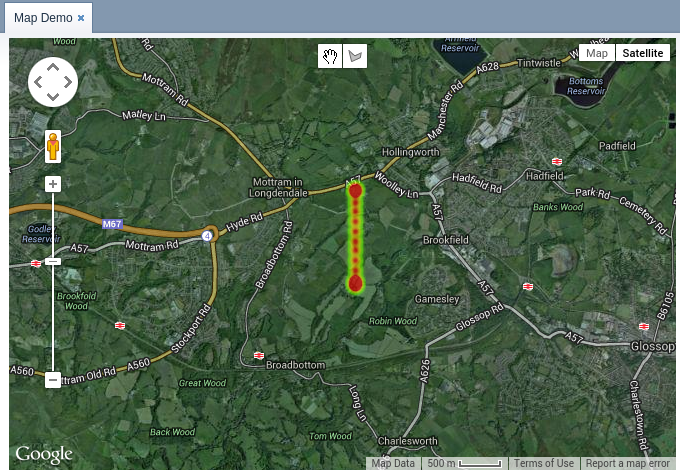 map demo heatmap