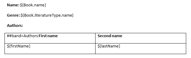 report template doc